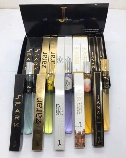 Set Of 5 – J. Pen Perfume Set | Junaid Jamshed Multi Fragrance Pencil Pocket Perfume